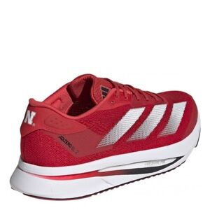 Adidas adizero Nebraska Cornhuskers red and white running shoes